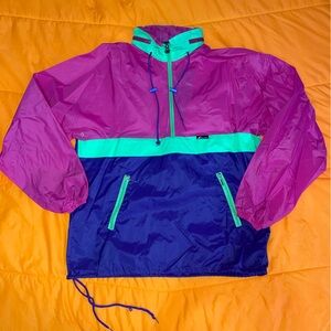 Vintage K-Way Pullover Windbreaker Men’s